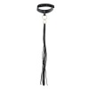 Bijoux Indiscrets Maze Tassel Choker Black