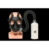 Afbeelding van XR Brands - Inhaler Gas Masker Met Fles - Zwart & Wit