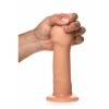 Afbeelding van JOCK - Real Skin Vibrerend Dildo - 20 cm & Lichtkleurig