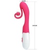 Romance Pink Vibrator and Stimulator 30 Speeds