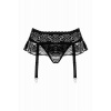 Afbeelding van Christine - Kant-ruche Jarretel String