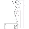 Passion S030 Stockings with Garter White One Size