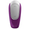 Satisfyer Double Fun Couples Vibrator Purple
