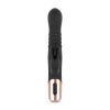Afbeelding van Rosy Gold - Rabbit Vibrator Met Stootfunctie - Zwart