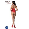 Passion BS094 Bodystocking Red One Size