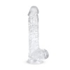 Afbeelding van Jelly Dildo met Ballen - 13,5 cm
