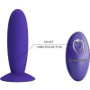 Pretty Love Youth Plug Anal Vibrator Remote Violet