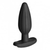 Electrastim Silicone Black Rocker Anal Plug Medium