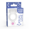 Casual Love Vibrating Double Pleasure Ring Transparent