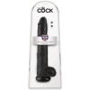 King Cock Realistic Penis with Balls 30.5cm Black