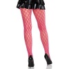 Leg Avenue Neon Pink Eyelet Tights