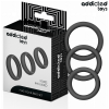 Addicted Toys Set of Flat Silicone Rings
