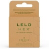 Lelo Hex Organic Condoms 3 Units