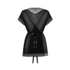 Afbeelding van Obsessive - Deina More Peignoir - Zwart