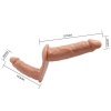Baile Ultra Passionate Double Dildos Harness