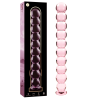 Nebula Series Model 22 Pink Glass Dildo 21.5cm