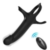 Armony Dildo Ring Vibrator Remote Black