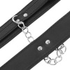 Darkness Black Textured Wrist Cuffs