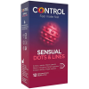 Control Sensual Dots & Lines Condoms 12 Units