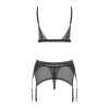 Afbeelding van Obsessive - 3-delige Bh-set Shibu - zwart