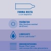 Durex Extra Lubricated Invisible Condoms 12 Units