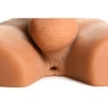 Afbeelding van JOCK - Ass Masturbator met Positioneerbare Dildo - Mediumkleurig