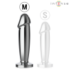 Intense Metal Dildo Anal Plug 10 Vibrations M Remote