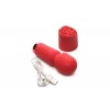 Afbeelding van BLOOMGASM - Pleasure Rose Mini Wand Vibrator - Rood