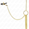 KINK - 4 Nipple And Clit Clamps Adjustable Gold