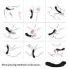 Armony G-Spot Dildo Vibrator Silicone Black