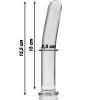 Nebula Model 9 Borosilicate Glass Clear