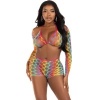 Leg Avenue Set Multicolor One Size