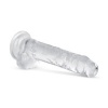 Afbeelding van Jelly Dildo met ballen - 17 cm