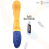 Intense Shaggy G-Spot Vibrator Yellow