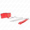 Red Diamond Necklace With Belt 65 CM Ajdustable 35-51 CM X 7 CM