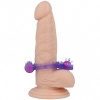 Casual Love Vibrating Double Pleasure Ring Purple