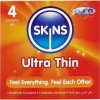 Skins Ultra Thin Premium Condoms Pack 4