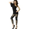 Chilirose CR 3390 Leopard Leggings Black S/M