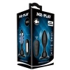 Mr Play Anal Plug with Vibration, Black, Remote