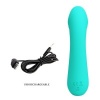 Pretty Love Cetus Rechargeable Vibrator Aqua Green
