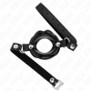Kink Lip Gag 8cm with Black Leatherette