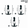 Addicted Toys Set of 3 Anal Plug Silicone Model 1