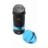 Afbeelding van THE MILKER - Intense Masturbator Zuig- en Vibratiefunctie - Zwart/Blauw