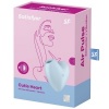 SATISFYER Cutie Heart Air Pulse Blue