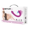 Pretty Love Alex Vibrator and Clitoral Sucker Lilac
