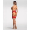 Afbeelding van Obsessive – Matildea Kousenbandriem – Rood