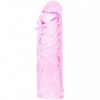 BAILE - Pink Stimulating Silicone Penis Cover 13 Cm