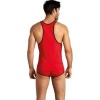 Anais Men Soul Top M - Red & Black Trim