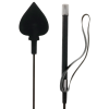 Darkness Black Silicone Whip 60cm
