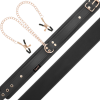 Coquette Chic Desire - Fantasy Nipple Clamp Necklace With Neoprene Lin